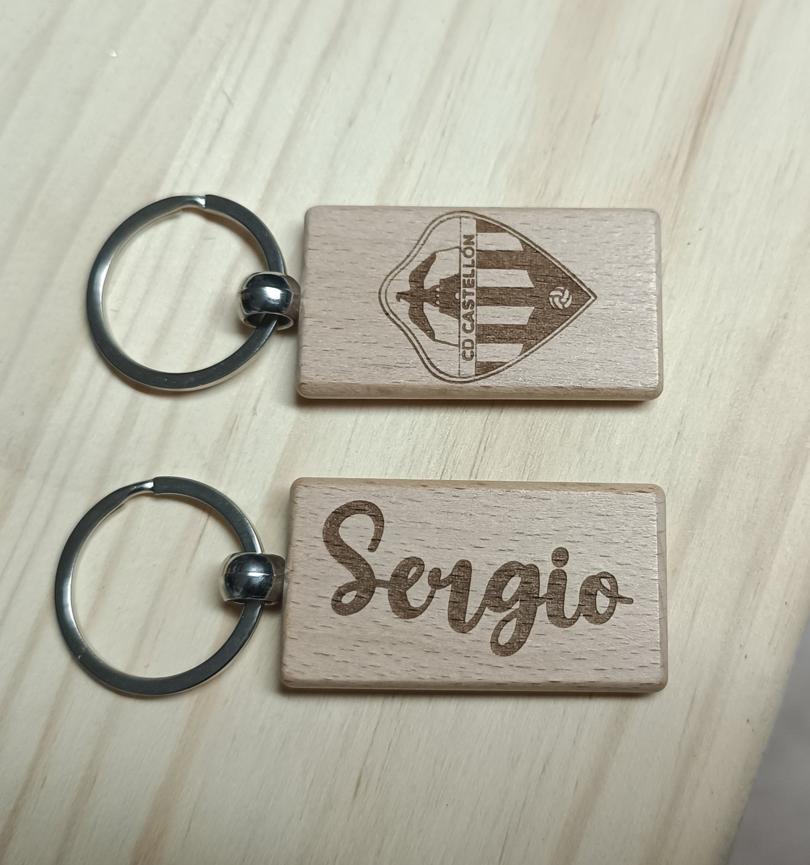 Llavero Personalizado de Madera - Imagen 7