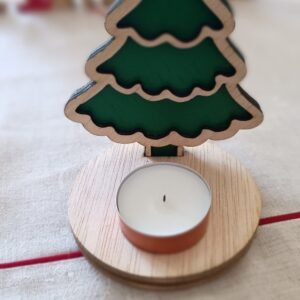 Portavelas de Navidad